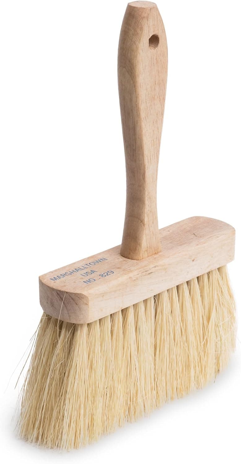 MARSHALLTOWN Masonry Brush 6 1/2 x 1 3/4 Inch, Tampico Fiber, Made in the USA, 829