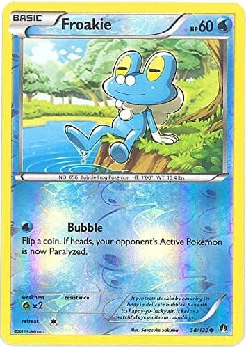 Pokemon - Froakie (38/122) - XY Breakpoint - Reverse Holo
