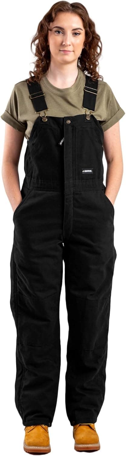Berne Women's Softstone Duck Insulated Bib Overall