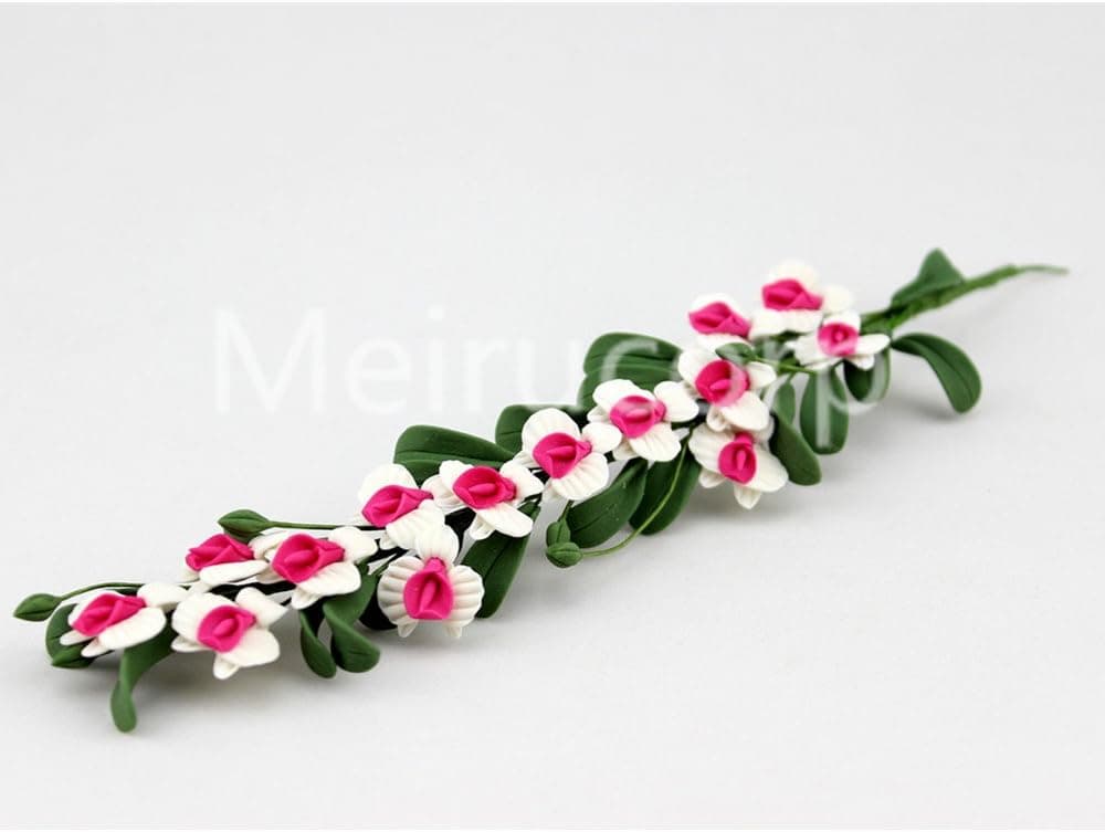 Meirucorp 1:12 Scale dollshouse Decoration halaenopsis Green Plant Flower Vine 12098