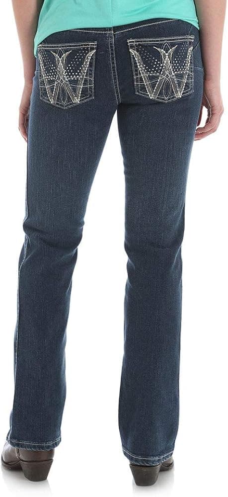 Wrangler WRQ25 Women's The Ultimate Riding with Booty Up Technology-Q-Baby Jean