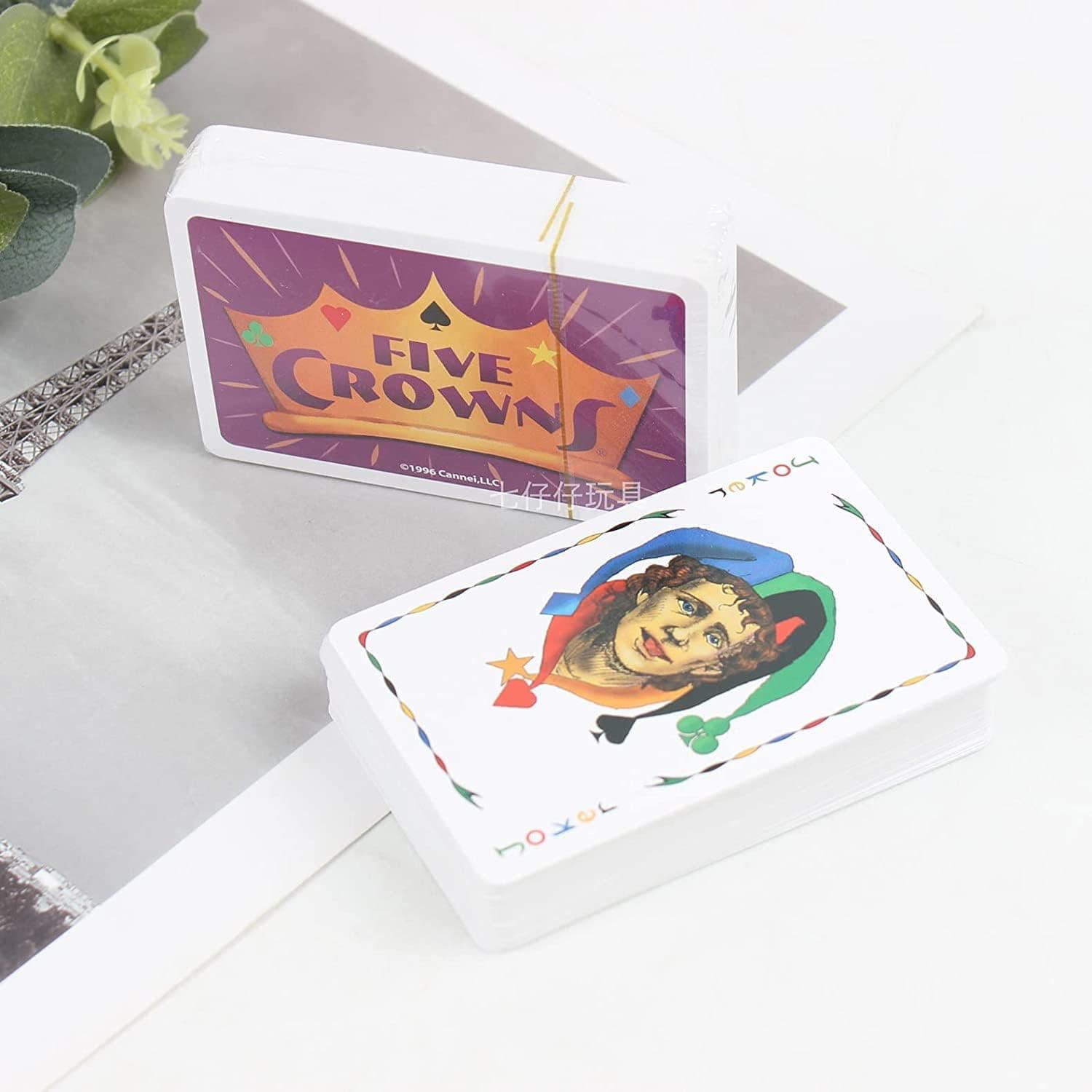 Five Crowns Poker Card Game,Board Game Card for Young Adults, Bring More Joy to Family and Friends