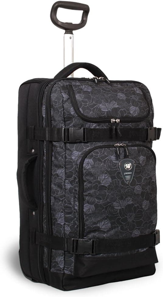 J World New York Vine Rolling Duffel, Hawaii, One Size