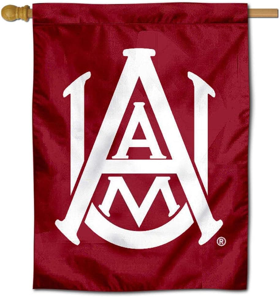 Alabama A&M Bulldogs Double Sided House Flag
