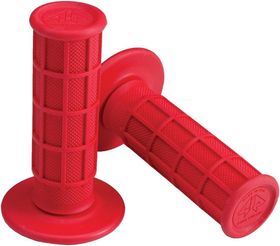 Four Twelve Racing 412-G103 Red 3/4" Minigrips