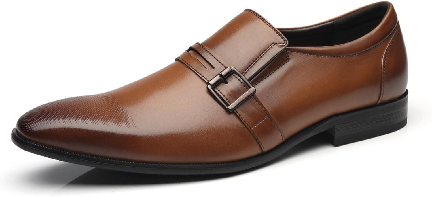 Faranzi Men Dress Shoes Lace Up Zapatos de Hombre Comfortable Classic Modern Formal Business Oxford Shoes for Men