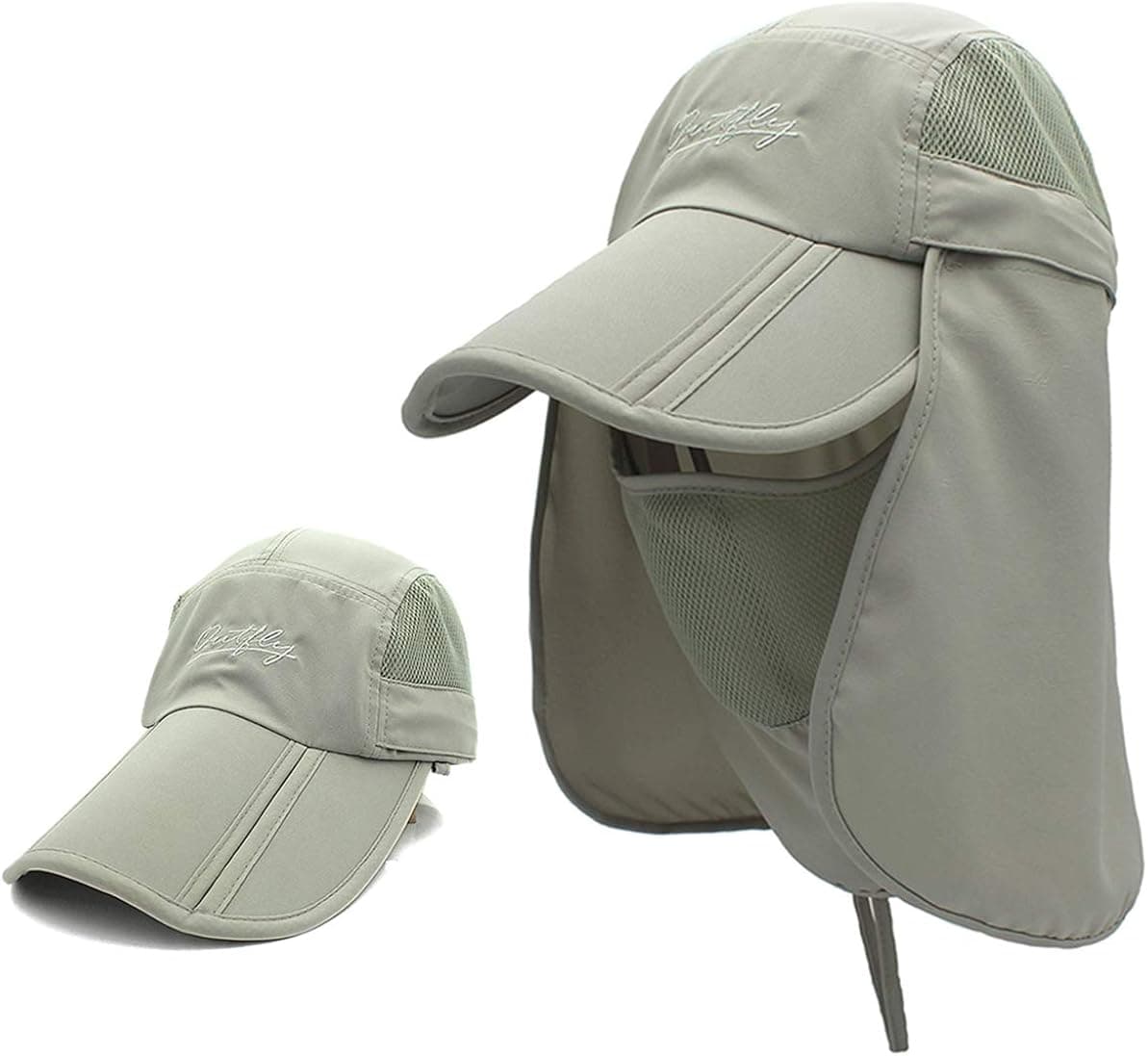 PanPacSight Fishing Hat with Face Cover Neck Solar Protection Cap UPF 50+ for Men and Women