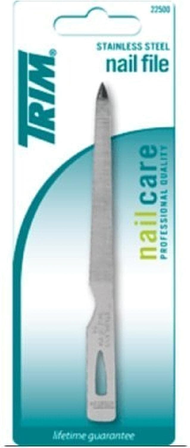 Trim Stainless Steel Nail File 1 ea (Pack of 2)