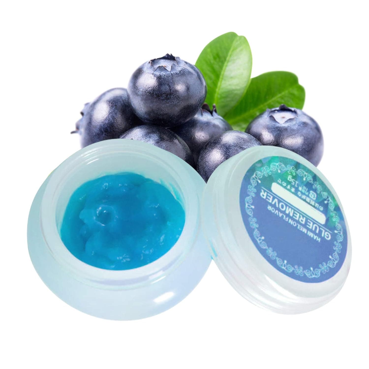 DAGEDA Professional False Eyelashes Remover Cream Blueberry Flavor, Quickly and Gently Dissolve Eyelash Glue Without Irritation, Can Quickly Clean Eyelashes