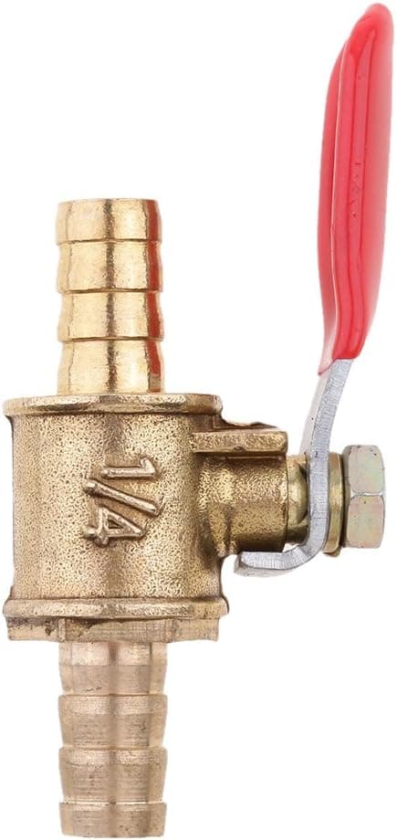 5/16 Brass Shut-Off Drain Fluid Full Port