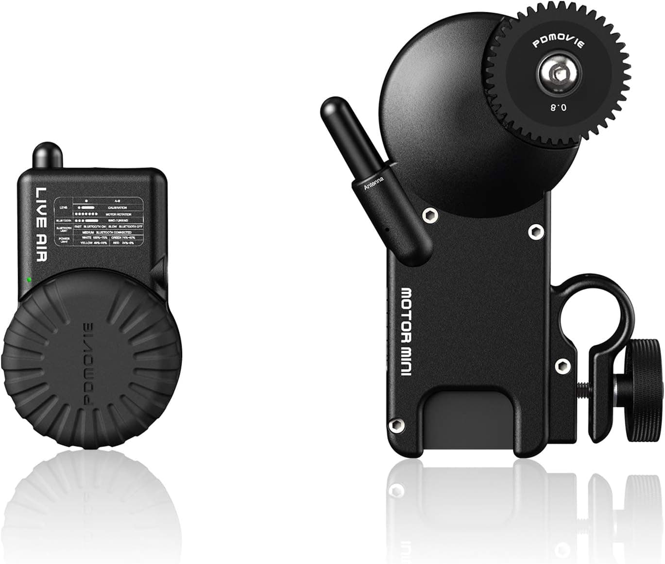 Ikan PDL-AF Live Air Single Motor Wireless DSLR Follow Focus Kit, Black