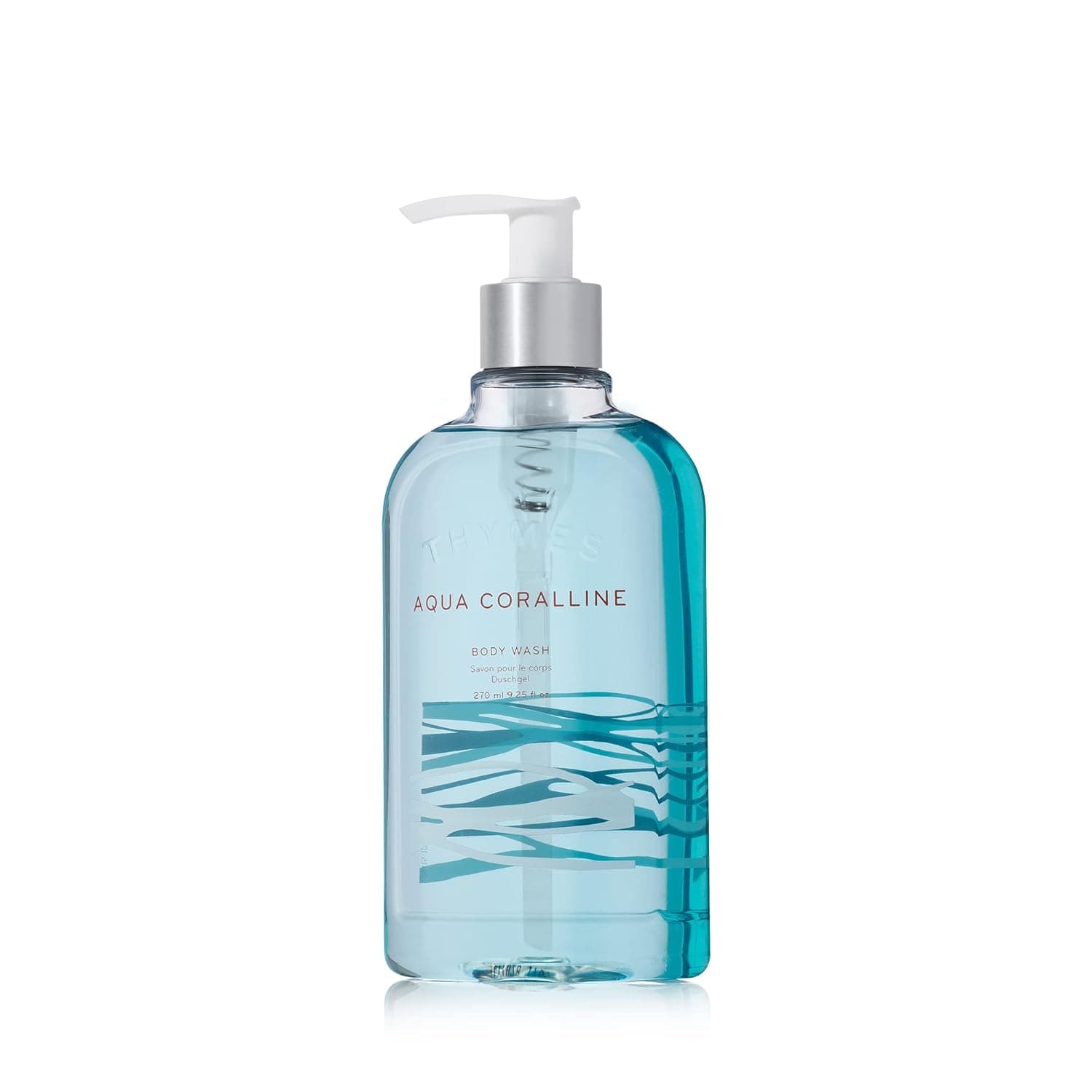 Thymes - Aqua Coralline Body Wash - Refreshing Luxury Shower Gel for Men & Women - 9.25 oz