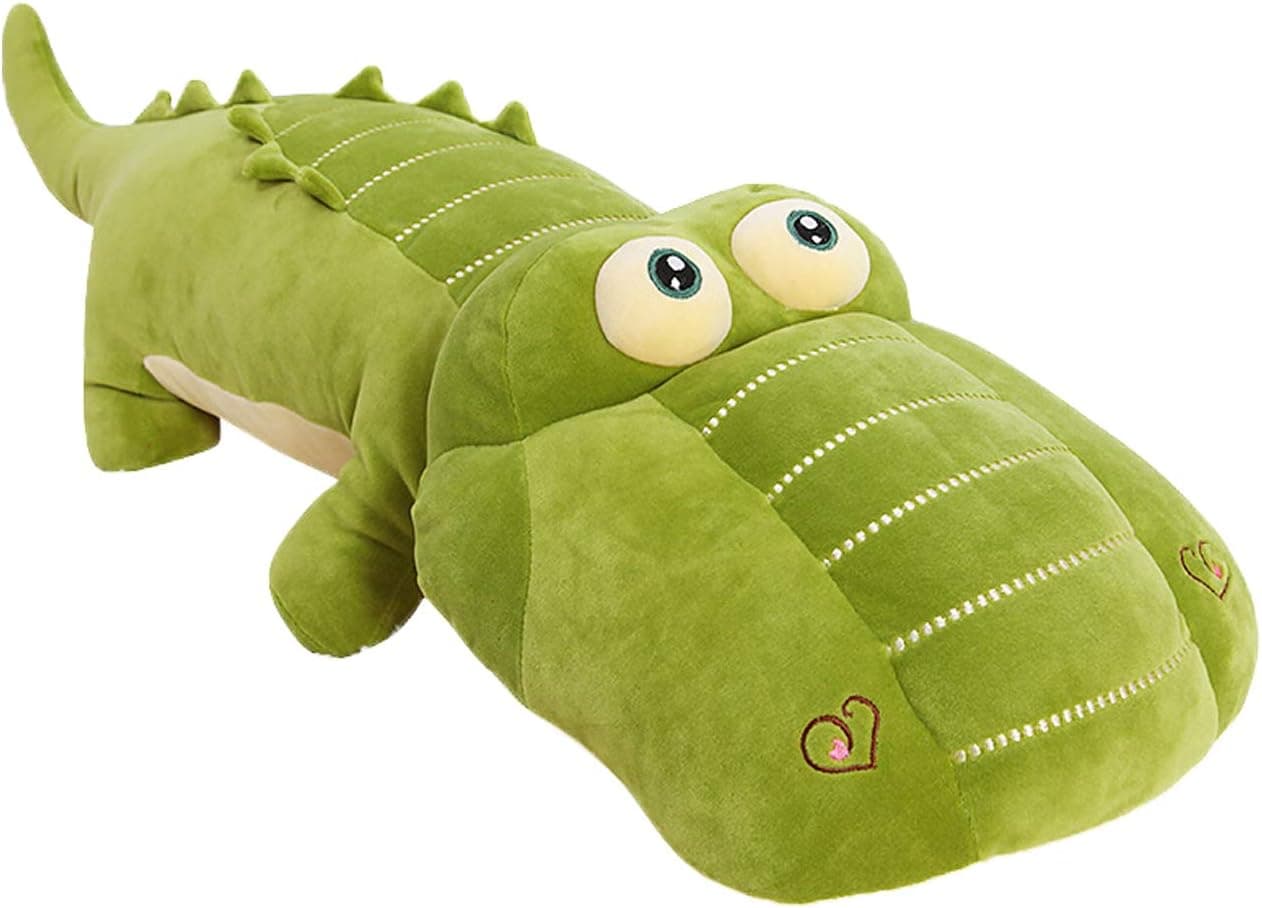 Crocodile Stuffed Animal,Big Hugging Pillow Soft Plush Toy Gifts for Kids,21.7"