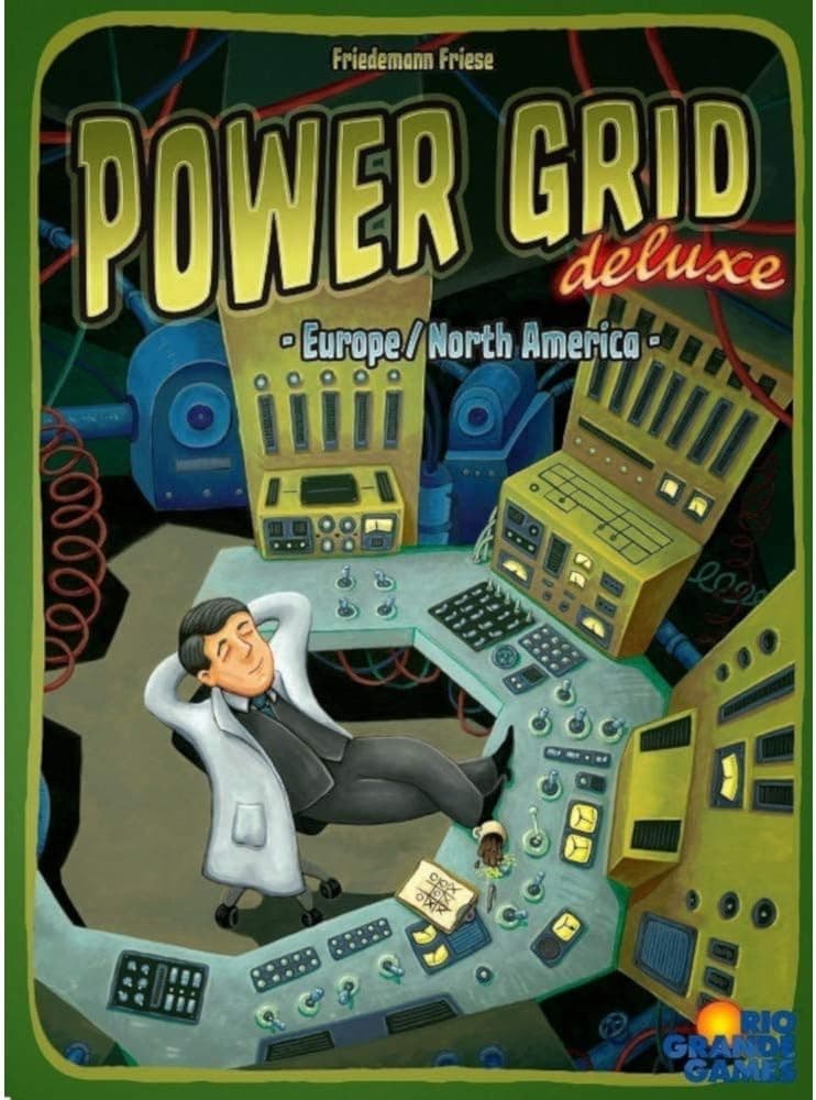 Rio Grande Games Power Grid Deluxe
