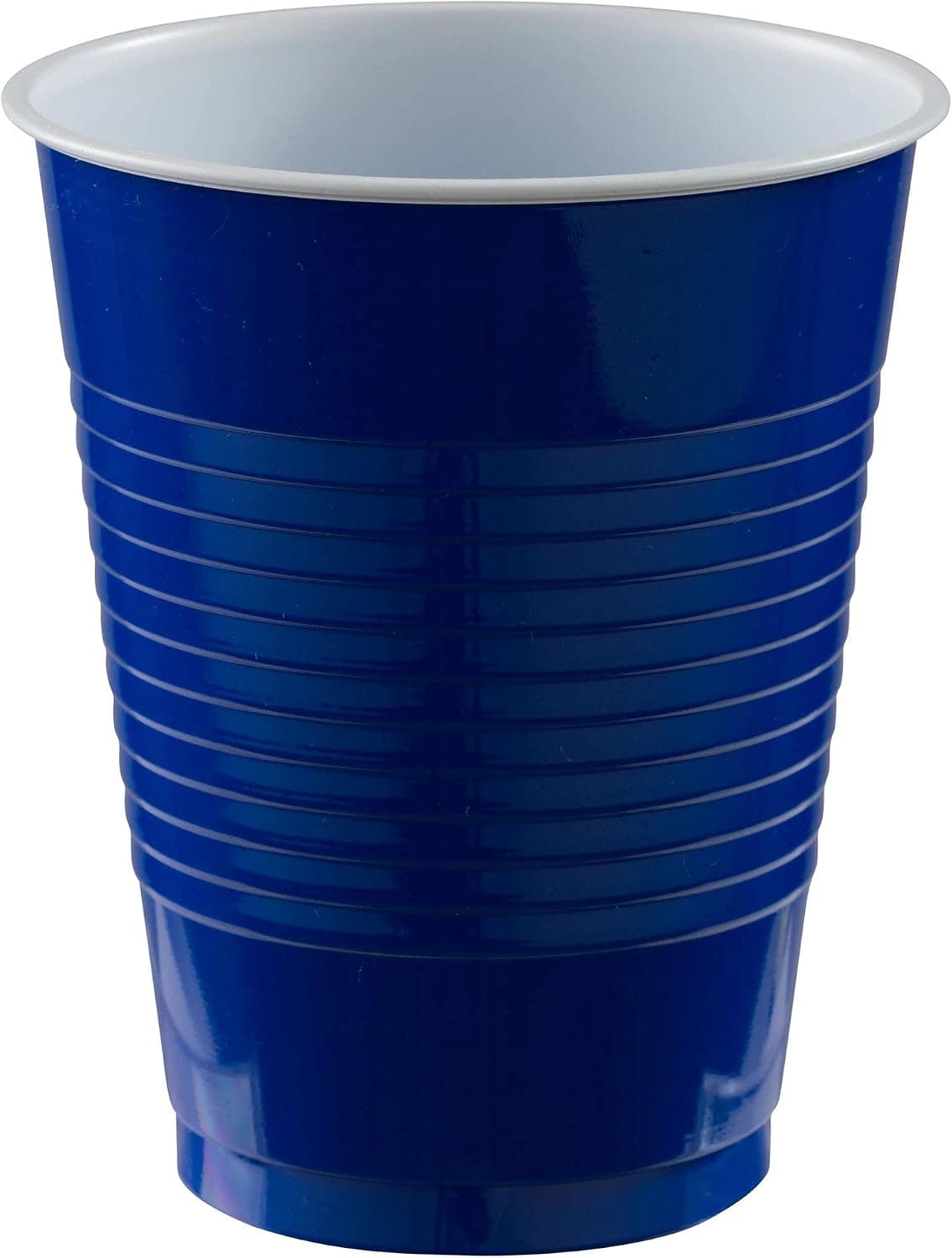 Amscan 436810.106 Bright Royal Blue Big Party Pack Plastic Cups-12oz, Ct, 50 Count (Pack of 1)