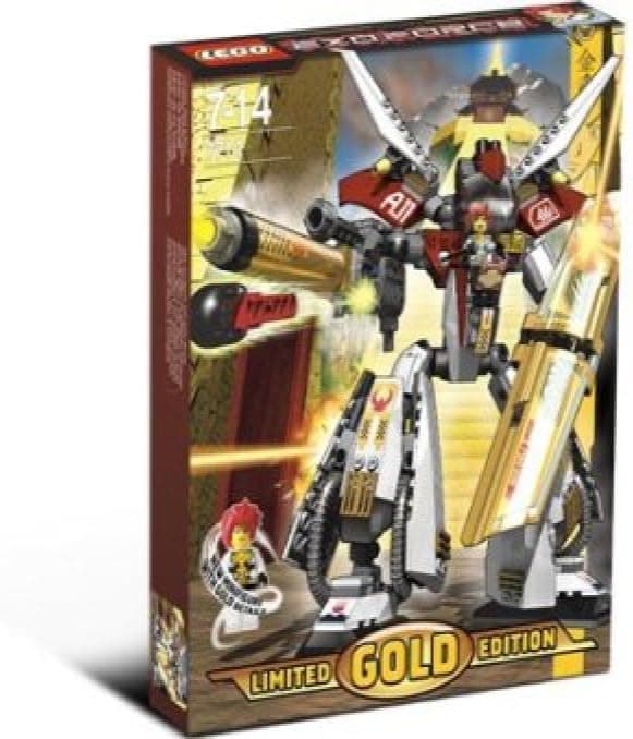 Lego Exo Force Set Limited Gold Edition #7144 Golden Guardian