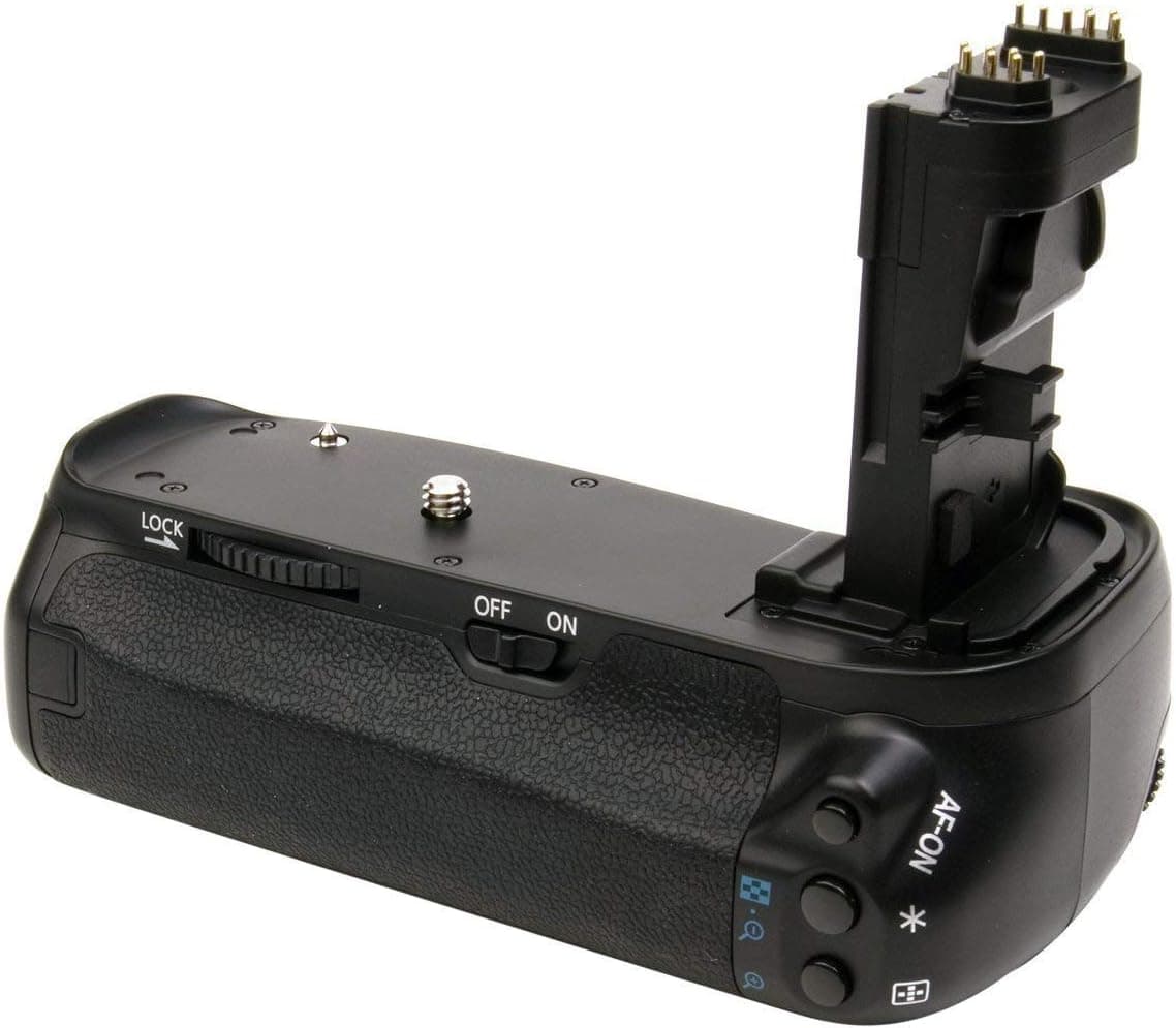 Mcoplus BG-70D Vertical Battery Grip Pack as BG-E14 Replacement for Canon EOS 70D 80D Digital SLR Camera,Hold LP-E6 Battery(Battery not Included)