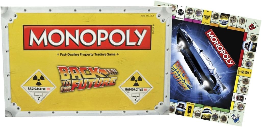 Back to the Future Monopoly Board Game