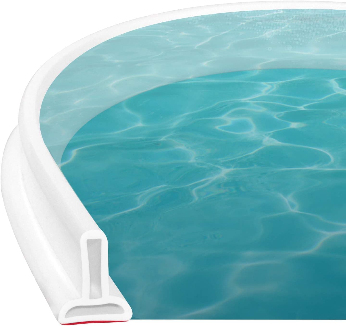 Collapsible Shower Water Dam Threshold 67 Inches Silicone Shower Barrier Keeps Water Inside Shower Pan Shower Base Water Threshold for Wet and Dry Separation Water Stopper for Bathroom, Kitchen, Sink