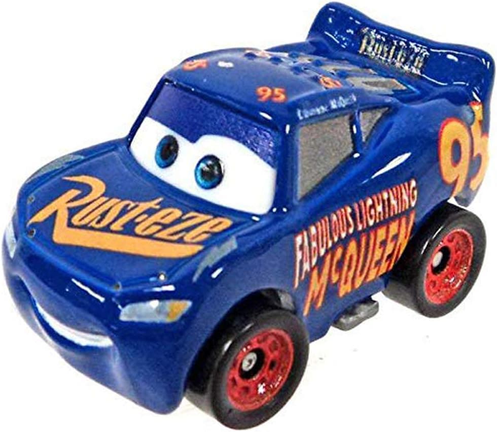 Disney Pixar Cars Metal Mini Racers - FMV79 - Fabulous Lightning McQueen
