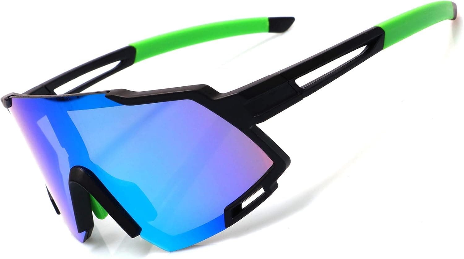 AOKNES Polarized Sports Sunglasses, UV Protection Cycling Sunglass for Women Men Fishing Running Driving Glasses