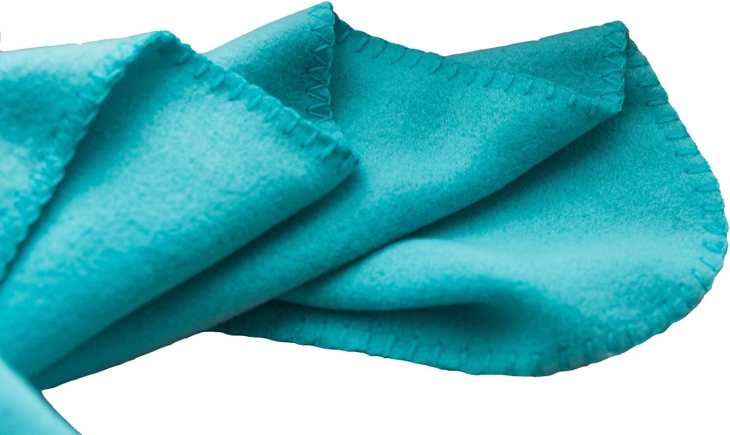 Polar Fleece Blanket Twin Size Soft Warm Lightweight Couch Blanket Easy Care 80" x 60" Microfleece Cozy Plush Microfiber Blanket