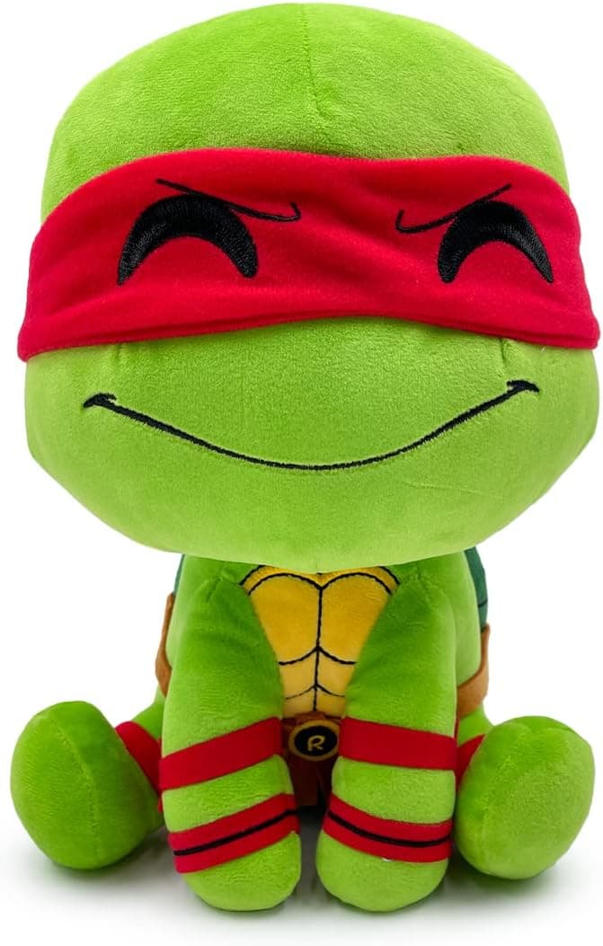 Youtooz Raphael Ninja Turtles Plush, 9 Inch Raphael TMNT Plushie from The Series Teenage Mutant Ninja Turtles - Cute Youtooz Raphael TMNT Plush Toy