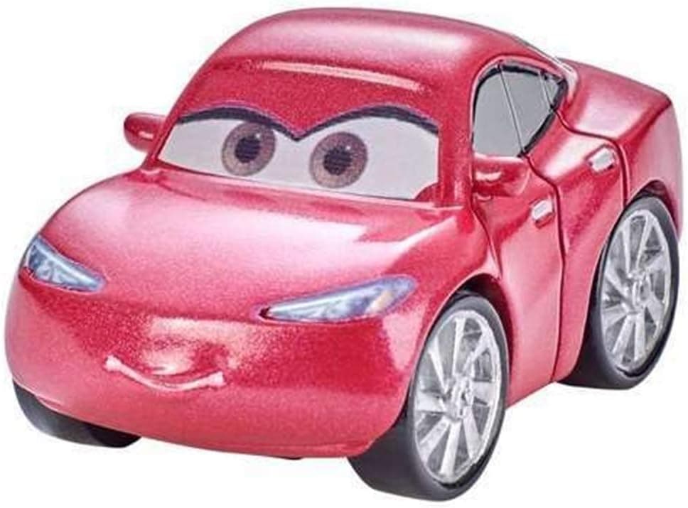 Disney Pixar Cars Metal Mini Racers - FKT76 ~ Natalie Certain ~ Pink Die Cast Toy Vehicle