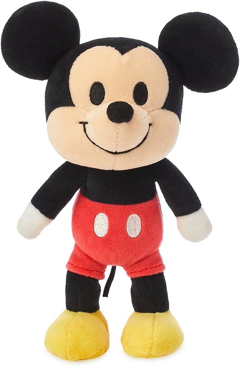 Disney Mickey Mouse nuiMOs Plush | Mickey and Friends Classics | Cuddly Baby Mickey Stuffed Plush | Cute Plush Toy for Baby and Toddler | Boys and Girls | Gift for Kids | 6 Inches | Ages 0+