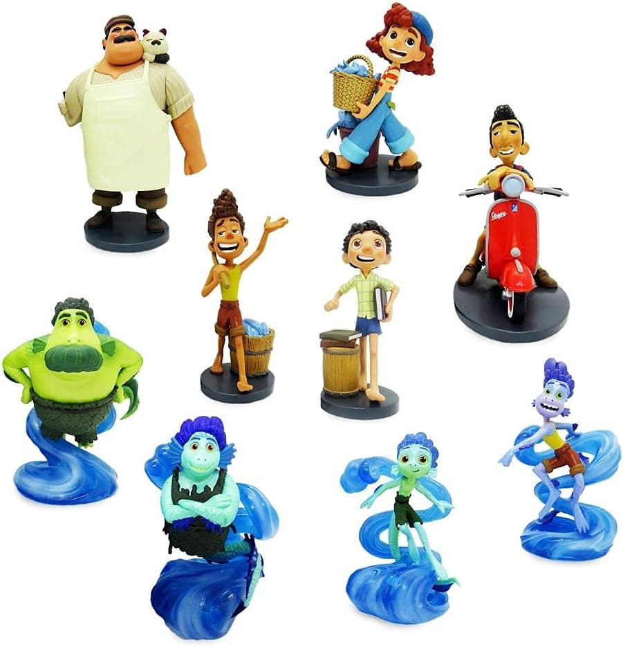 Disney Pixar Luca Deluxe Figurine Play Set