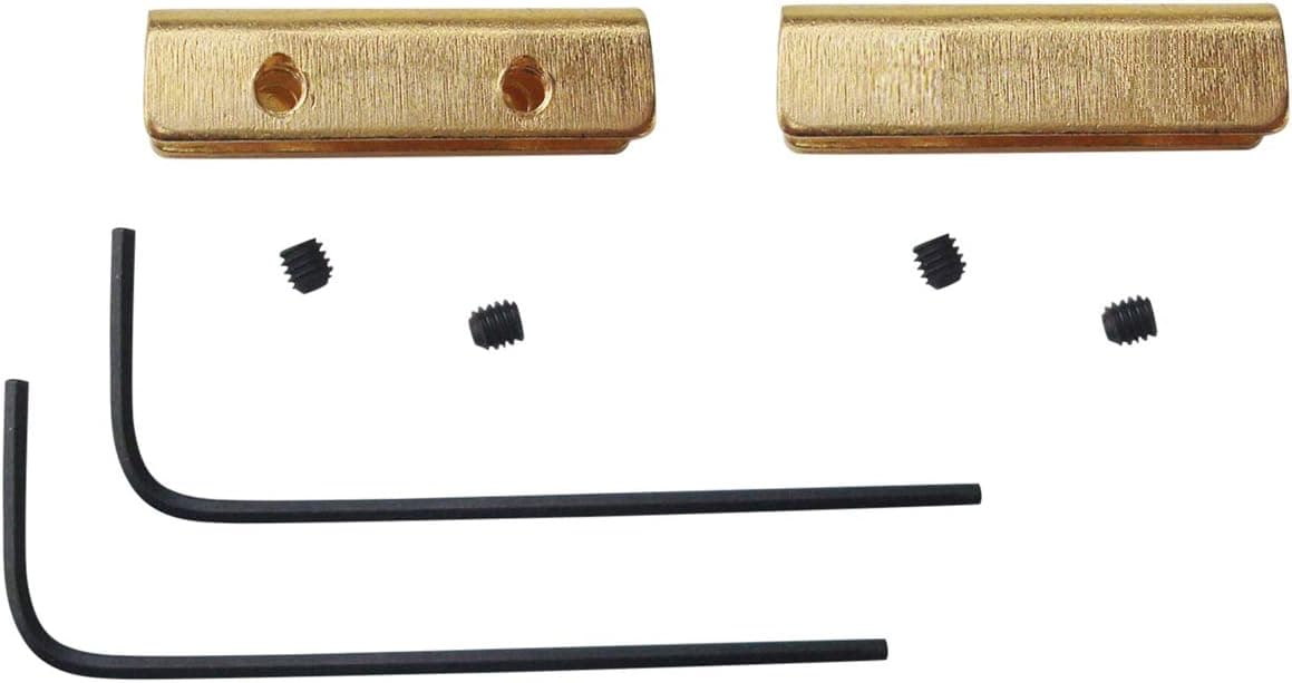 5Afashion Thumb bar,Folding Hunting Knives Thumb Stud,Pack of 2 Sets - 1"