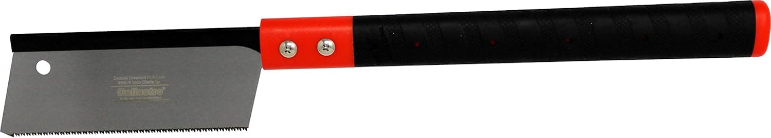 Japanese Style Dozuki (Dovetail) Pull Saw with 6-inch blade - Hand Saw for Woodworking