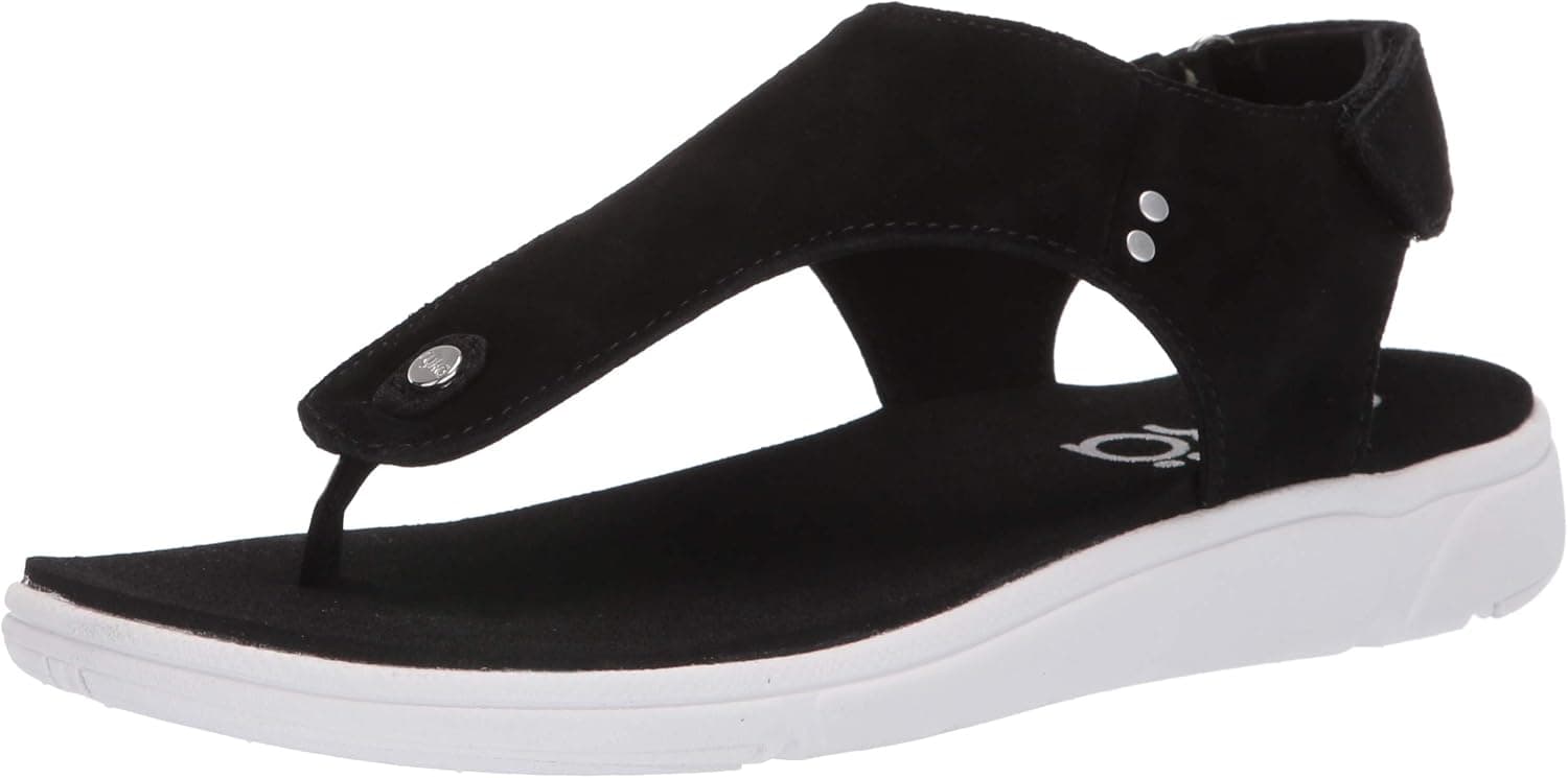 Ryka Women's Margo Sandal, Black, 7 W US