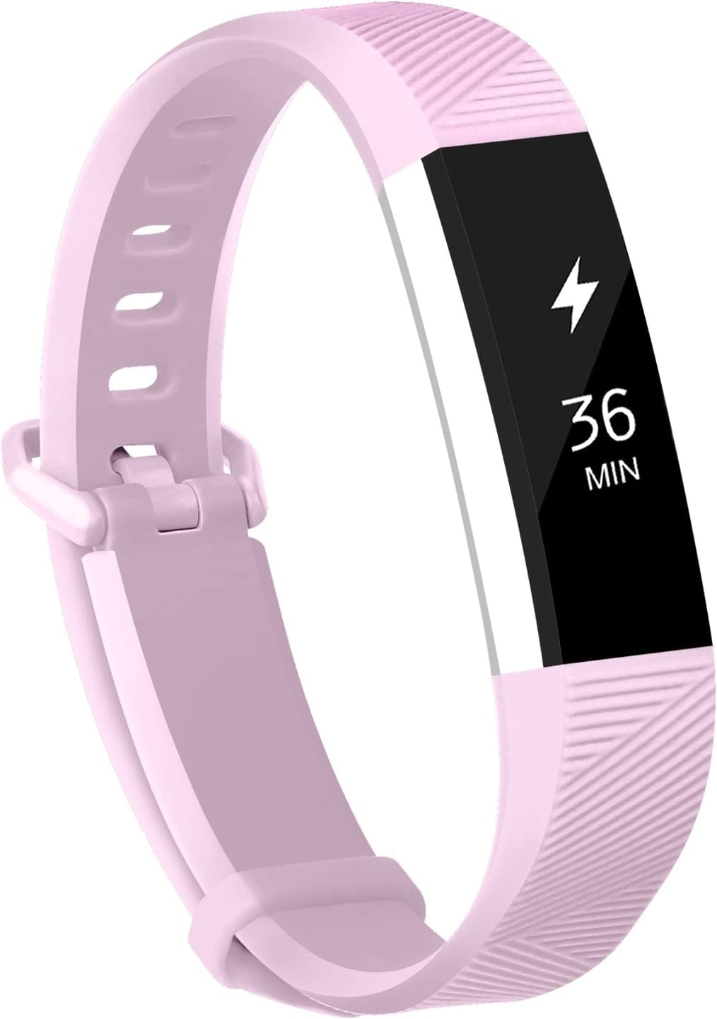 POY Compatible Bands Replacement for Fitbit Alta/Fitbit Alta HR, Adjustable Sport Wristbands for Women Men (Large)