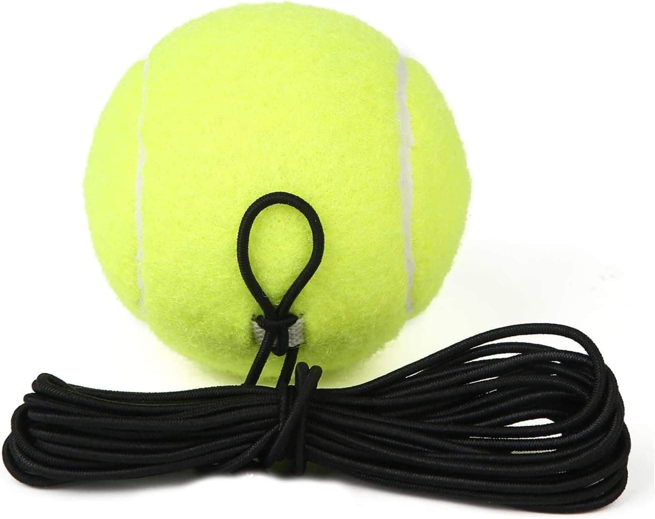 Tennis Ball, YOUTHINK Tennis Training Ball Rebound Ball with 4M Elastic Rubber String Single Practice Tennis Ball for Tennis Trainer Single Player Practice