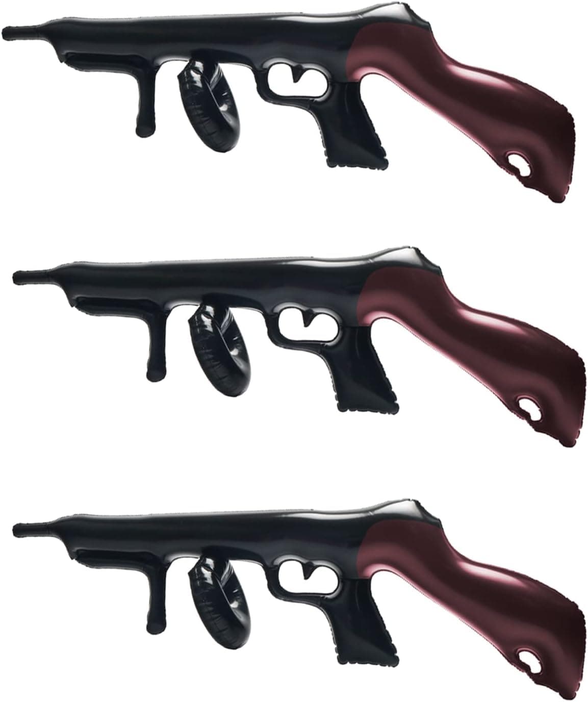 3 Pcs Costume Accessories-Inflatable Gun Props for Theme Party Birthday Decoration