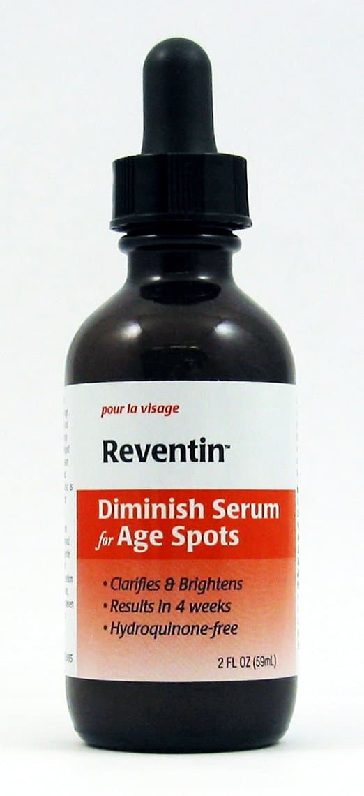 Reventin Diminish Serum for Age Spots, Sun Spots, Liver Spots and Blotchy Dry Skin. Fast Results. 2oz.