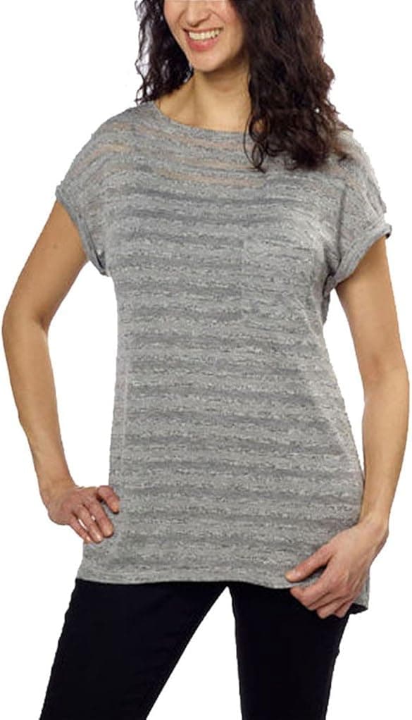 Calvin Klein Jeans Ladies Knit Top - Grey