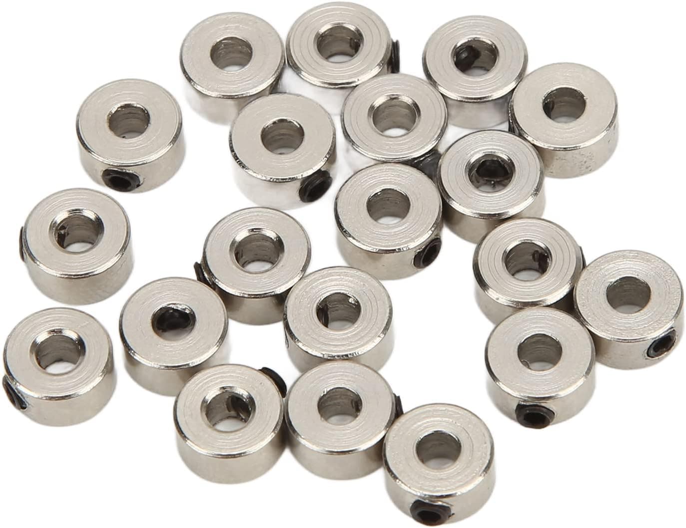 Landing Gear Stopper Set Wheel Collar, RC Airplane Model Aircraft Parts 3.1mm Wheel Block for Fixed Wing Model Remote Control Aircraft