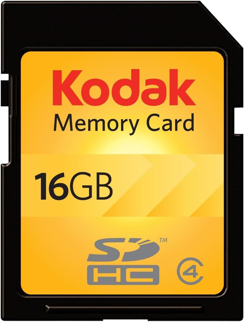 Kodak SDHC 16GB Class 4 Flash Memory Card KSD16GPSBNA