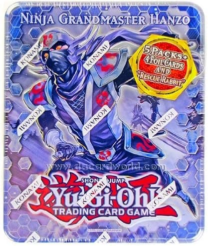 Yu-Gi-Oh! Ninja Grandmaster Hanzo Tin