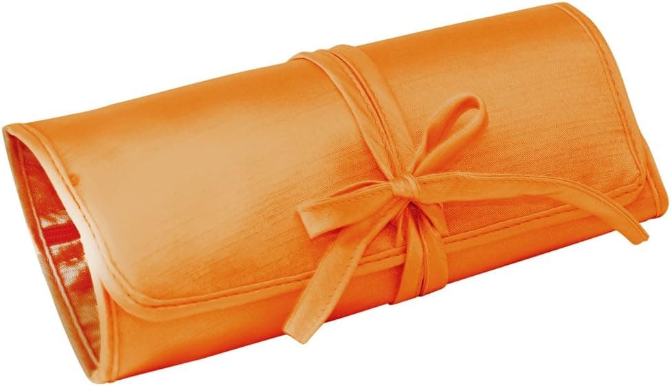 Ivy Lane Design Gift, Jewelry Roll, Orange