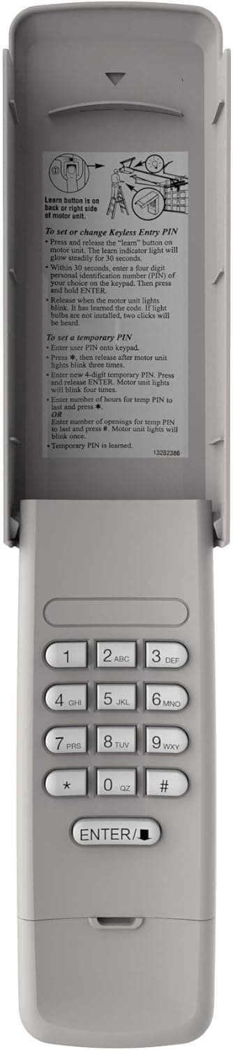 Craftsman CMXZDCG440 Garage Door Wireless Keypad, Gray