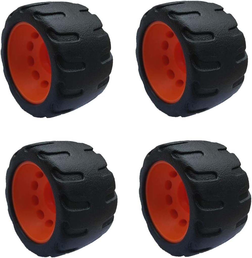 Non-Branded All Terrain Off Road Skateboard Longboard Wheels (Set of 4)