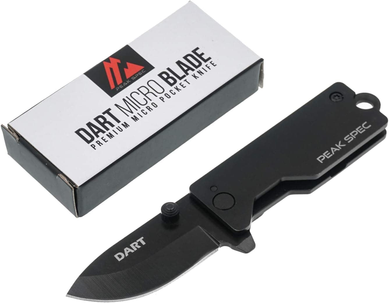 Peak Spec Mini Pocket Knife for Men and Women, Small Portable Folding Knife with and Stainless Steel Blade 1.75 Inches, Tactical Pocket Knife with Clip for Camping Hiking Traveling