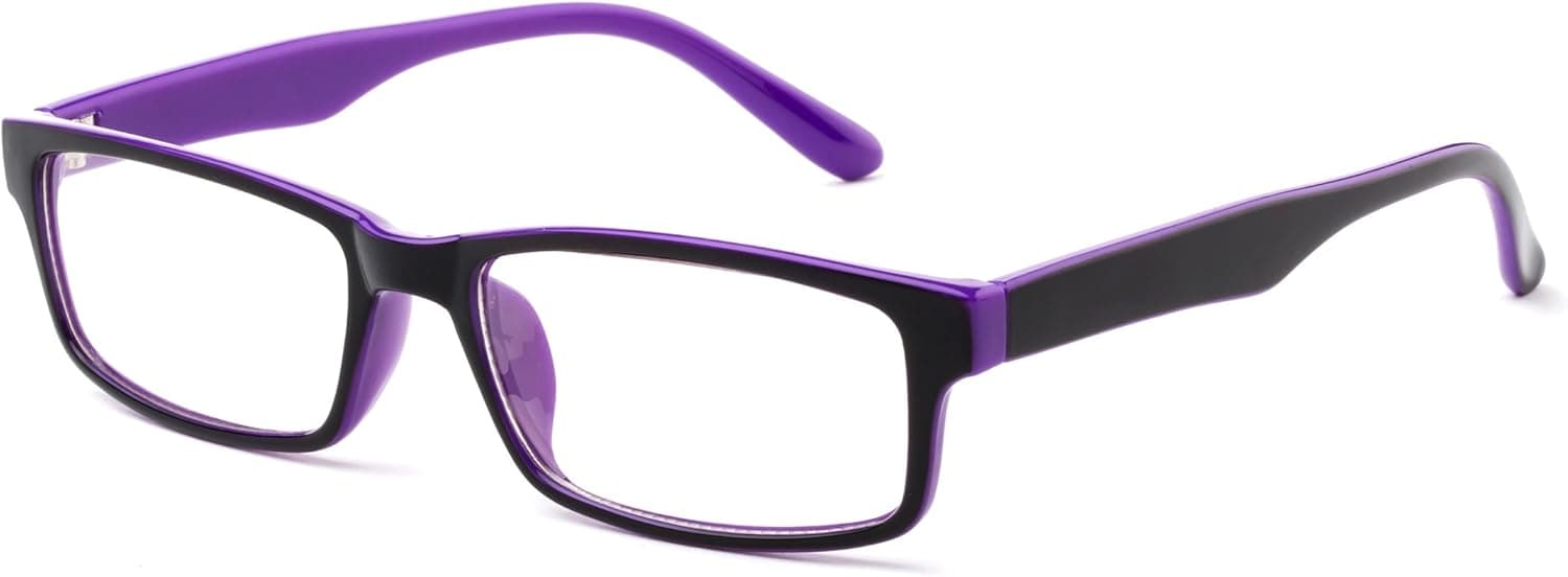 Newbee Fashion - "Sensi" Simple Squared Light Weight No Logo Fashion Clear Lens Glasses