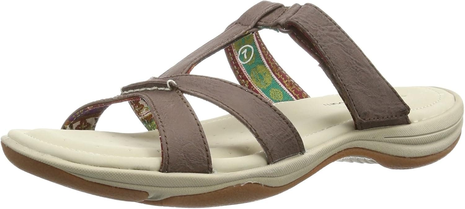 Skechers Pillow Tops Slide Hook-and-Loop Sandals