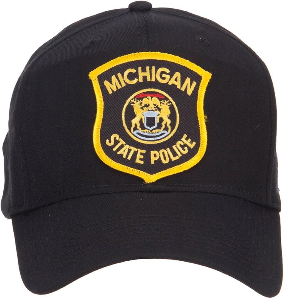 e4Hats.com Michigan State Police Patched Cap