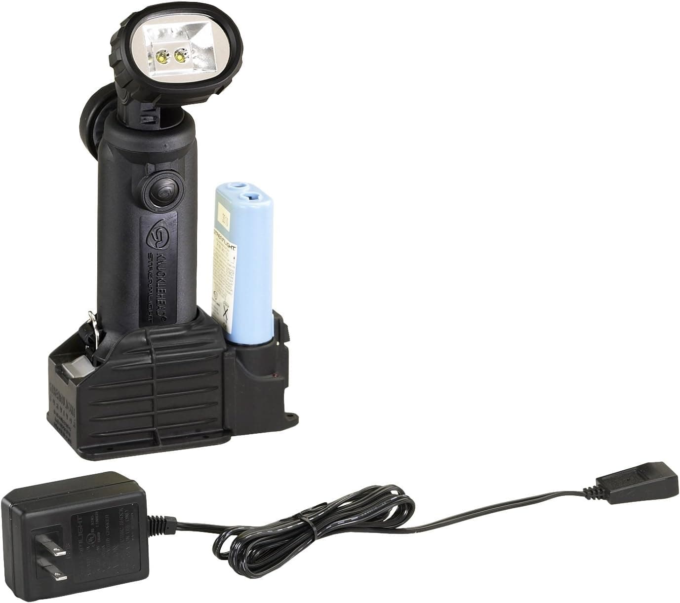 Streamlight 90618 Knucklehead Div 2 Flood Work Light with 120V AC Fast Piggyback Charger, Black