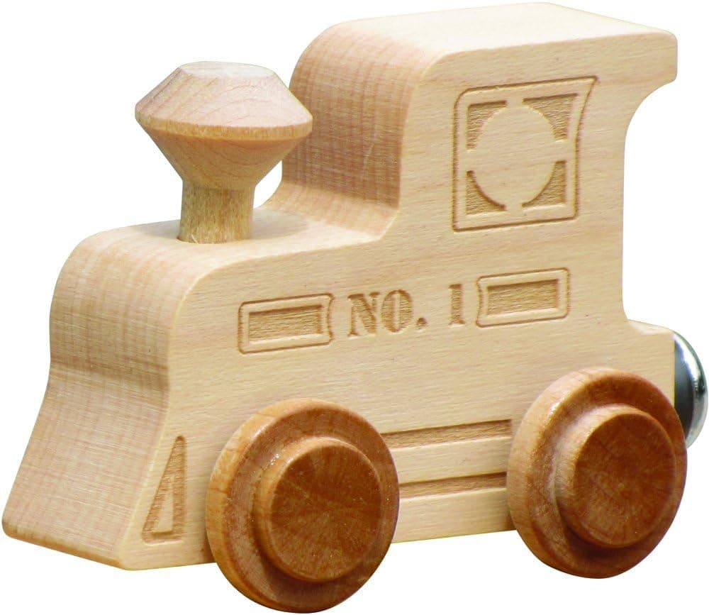 NameTrain Clear Finish Engine - Made in USA